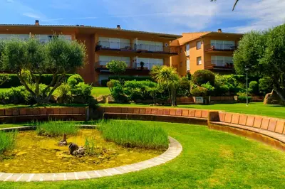 Jardín al aire libre en N-3 CALELLA DE PALAFRUGELL 4 PAX