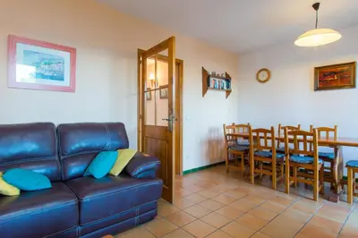 Zona de estar de L-1 CALELLA DE PALAFRUGELL 8 PAX