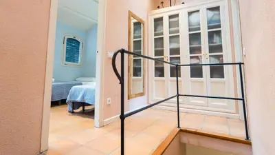 Cama o camas de una habitación en Villa Monturiol