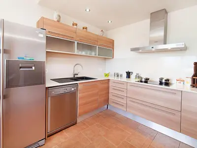 Una cocina o zona de cocina en Holiday Home Mas Ambros by Interhome