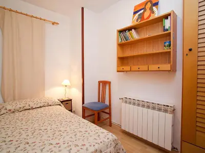Cama o camas de una habitación en Apartment Edificio Blanqueries by Interhome