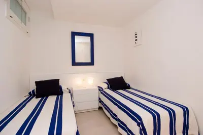 Cama o camas de una habitación en Nautic