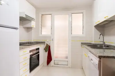 Una cocina o zona de cocina en Sol Pins II - Robert