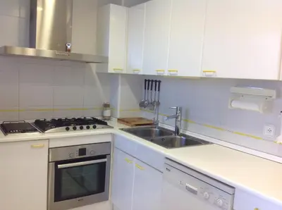 Una cocina o zona de cocina en Sol Pins II - Salvador