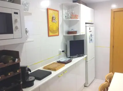 Una cocina o zona de cocina en Sol Pins II - Salvador