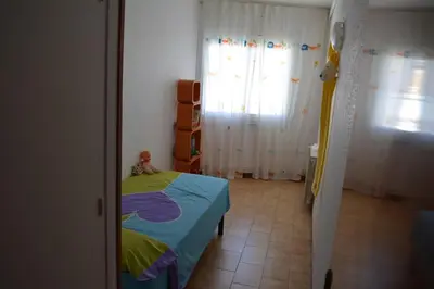 Cama o camas de una habitación en Apartament Mar Brava a 3 min a peu de la platja