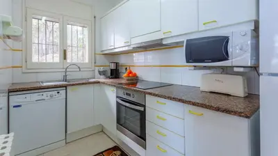 Una cocina o zona de cocina en Balco del mar