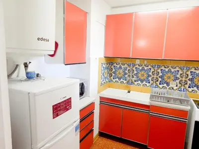 Una cocina o zona de cocina en VILLAS COSETTE - Apartamento Alexandra Mar