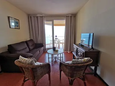 Zona de estar de VILLAS COSETTE - Apartamento Alexandra Mar