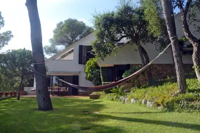 Jardín al aire libre en LA CASONA