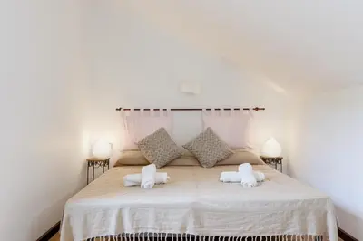 Cama o camas de una habitación en LA CASONA