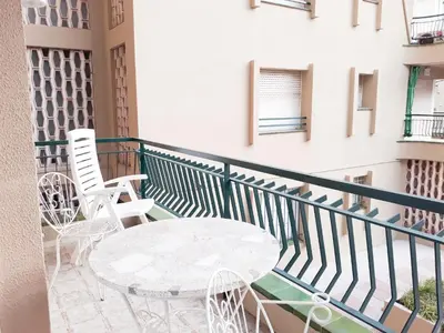 Un balcón o terraza de VILLAS COSETTE Apartamento RANCHO SUIZO 8 1 1