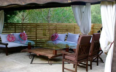Zona de estar de Suite Garden House