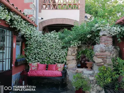 Jardín al aire libre en Suite Garden House