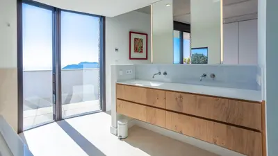 Un baño de Villa El Mirador