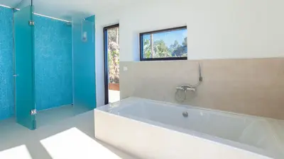 Un baño de Villa El Mirador