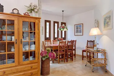 Zona de estar de Villa La Torreta