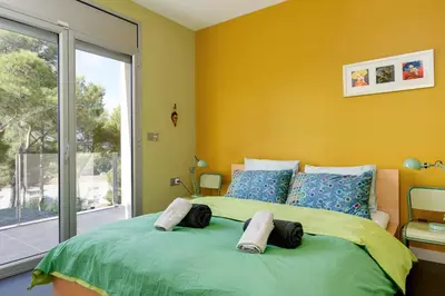 Cama o camas de una habitación en Terra Alta