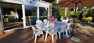 Un balcón o terraza de VILLAS COSETTE - Villa Martina