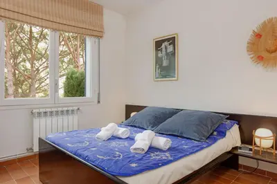 Cama o camas de una habitación en Sa Graonada