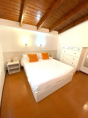 Cama o camas de una habitación en Private Apartments Cala Canyelles