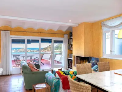 Zona de estar de Casa Malva Sa Tuna