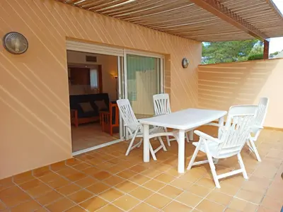 Un balcón o terraza de Village Golf Beach
