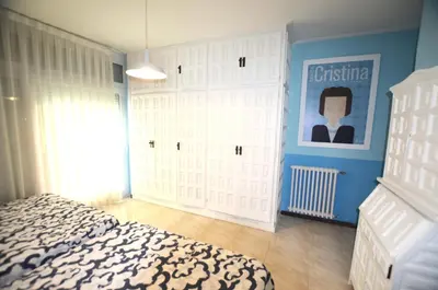 Cama o camas de una habitación en Apartamento centro de Lloret 8 people