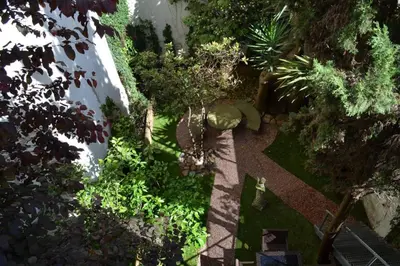 Jardín al aire libre en Apartamento centro de Lloret 8 people