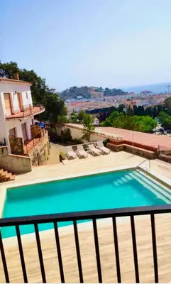 Piscina en o cerca de MIRAMAR , TOSSA DE MAR, con piscina