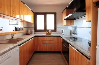 Una cocina o zona de cocina en El Mirador de Tossa de Mar
