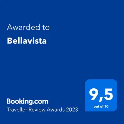 Certificado, premio, señal o documento que está expuesto en Bellavista