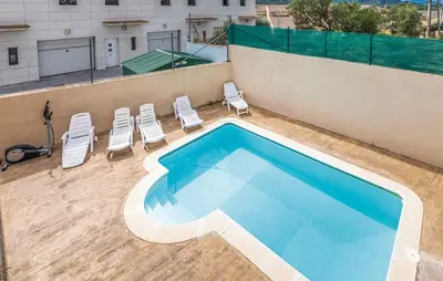 Piscina en o cerca de Villa Caravan 6 people 7 kms Lloret de mar