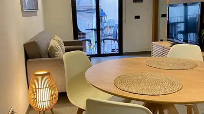 Zona de estar de Pequeño loft para dos