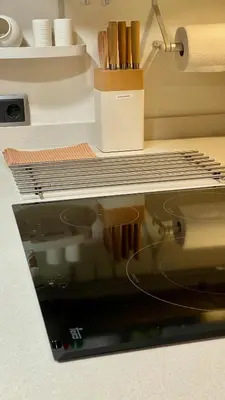 Una cocina o zona de cocina en Pequeño loft para dos