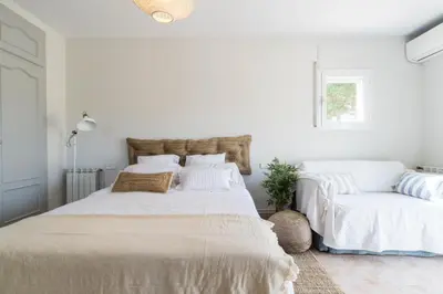 Cama o camas de una habitación en La Llevantina Boutique Villa