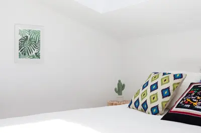Cama o camas de una habitación en Sunset Boutique Duplex