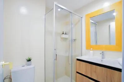 Un baño de Budget Beach Studio 24