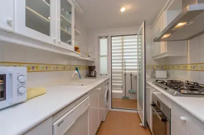 Una cocina o zona de cocina en C-5 CALELLA DE PALAFRUGELL 5 PAX