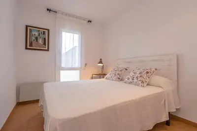 Cama o camas de una habitación en C-5 CALELLA DE PALAFRUGELL 5 PAX