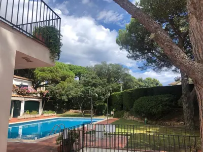 Piscina en o cerca de Espectacular apartamento con piscina en Calella de Palafrugell