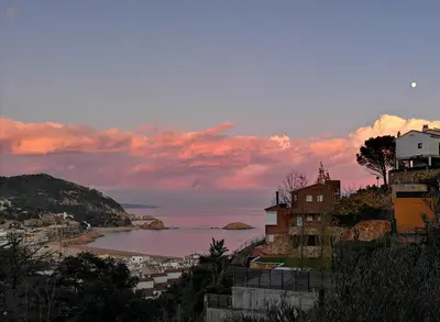 Paisaje cerca de esta villa