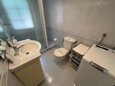 Un baño de Quiet apartment Cala Canyellas