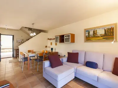 Zona de estar de Lets Holidays LUXURY HOUSE in CALA LLEVADO 3