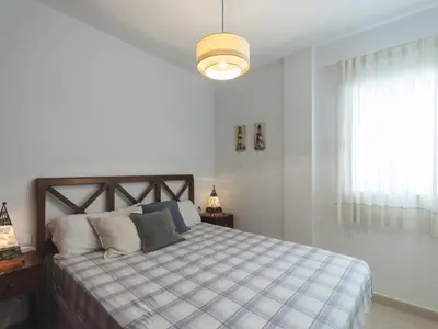 Cama o camas de una habitación en Lets Holidays Centric apartment with parking