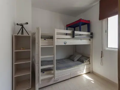 Cama o camas de una habitación en Lets Holidays Centric apartment with parking
