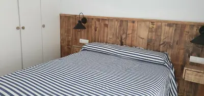 Cama o camas de una habitación en Apartamento en primera linea de mar - Sant Antoni de Calonge
