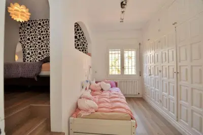 Cama o camas de una habitación en Villa Valentina
