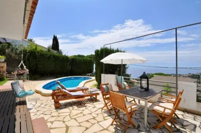 Paisaje cerca de esta villa