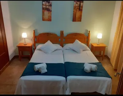 Cama o camas de una habitación en Portal 17 Can Tort